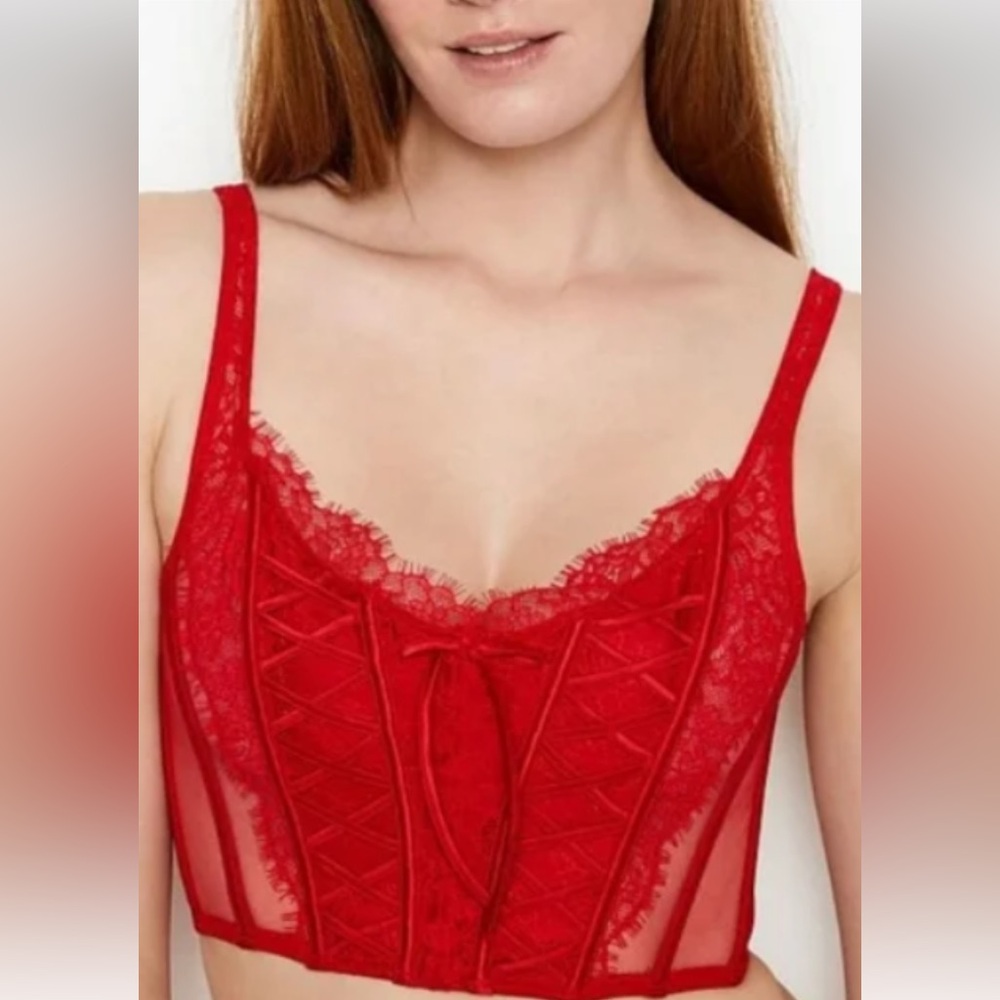 Victoria’s Secret longline bustier bra size Small